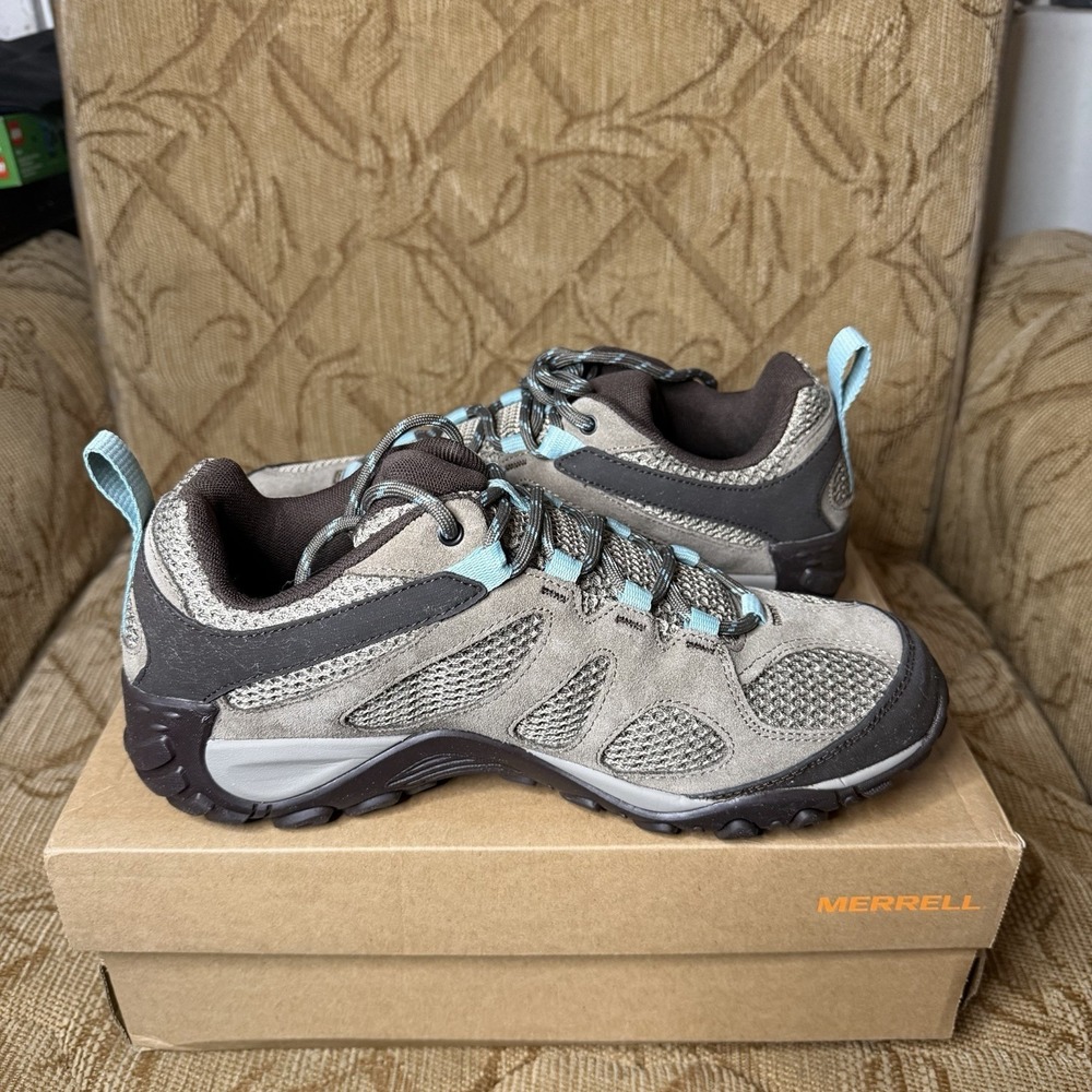 Merrell Yokota 2 Boulder Brown J78636 Women's Size 10 Hiking Shoes - Picture 2 of 7